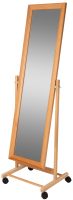 Зеркало Мебелик BeautyStyle 27 (светло-коричневый) - 