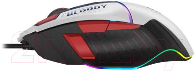 Мышь A4Tech Bloody W95 Max Sport (синий/белый)