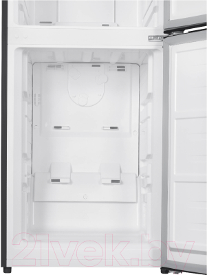 Холодильник с морозильником Korting KNFC 62980 GN