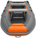 Миниатюра изображения товара Надувная лодка Roger Boat Hunter Keel 3200 (малокилевая, графит/оранжевый)