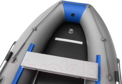 Изображение товара Надувная лодка Roger Boat Hunter Keel 3200 (малокилевая, серый/синий)