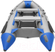Миниатюра изображения товара Надувная лодка Roger Boat Hunter Keel 3200 (малокилевая, серый/синий)