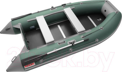 Изображение товара Надувная лодка Roger Boat Hunter Keel 3200 (малокилевая, зеленый/серый)