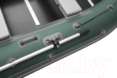 Изображение товара Надувная лодка Roger Boat Hunter Keel 3200 (малокилевая, зеленый/серый)