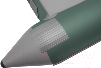 Изображение товара Надувная лодка Roger Boat Hunter Keel 3200 (малокилевая, зеленый/серый)