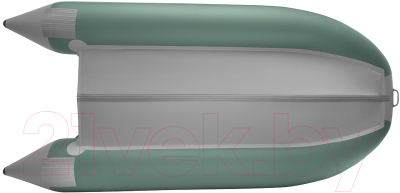 Изображение товара Надувная лодка Roger Boat Hunter Keel 3200 (малокилевая, зеленый/серый)