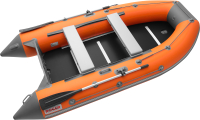 Надувная лодка Roger Boat Hunter Keel 3500 (малокилевая, оранжевый/графит) - 