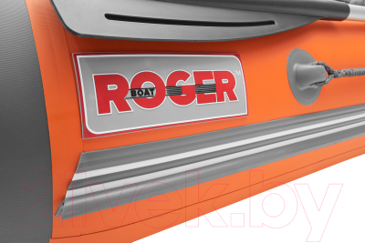 Надувная лодка Roger Boat Hunter Keel 3500 (малокилевая, оранжевый/графит)