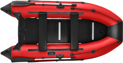 Надувная лодка Roger Boat Hunter Keel 3500 (малокилевая, красный/черный)