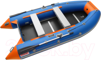 Надувная лодка Roger Boat Hunter Keel 3500 (малокилевая, синий/оранжевый)