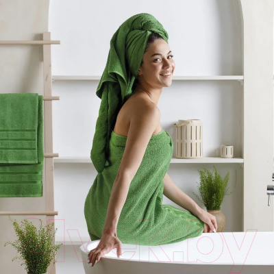 Набор полотенец Diana НПМD-П3-30-50-70 (пикантный зеленый)