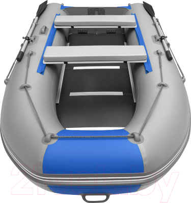 Изображение товара Надувная лодка Roger Boat Hunter Keel 3500 (малокилевая, серый/синий)