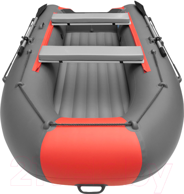 Надувная лодка Roger Boat Trofey 2900 (без киля, графит/красный)