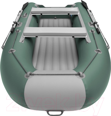 Надувная лодка Roger Boat Trofey 2900 (без киля, зеленый/серый)
