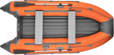 Надувная лодка Roger Boat Trofey 3100 (без киля, оранжевый/графит)