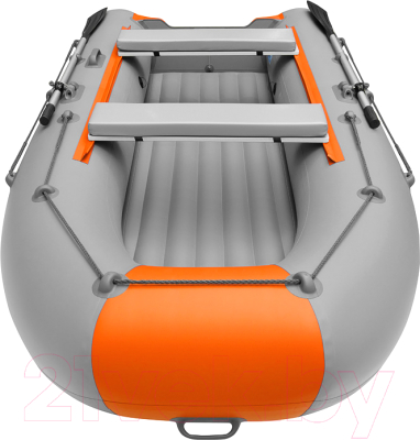 Надувная лодка Roger Boat Trofey 3300 (без киля, серый/оранжевый)