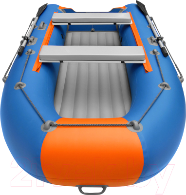 Надувная лодка Roger Boat Trofey 3300 (без киля, синий/оранжевый)