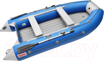Надувная лодка Roger Boat Trofey 3500 (без киля, синий/белый)
