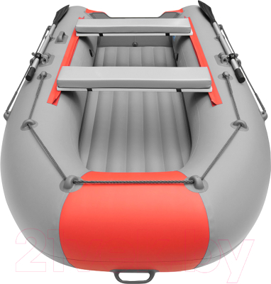 Надувная лодка Roger Boat Trofey 3500 (без киля, серый/красный)