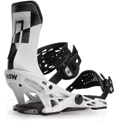 Крепления для сноуборда Now Snowboards 2023-24 Select Pro (M, серый)