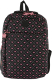 Школьный рюкзак Miqini 306-7217-BPK (черный/розовый) - 