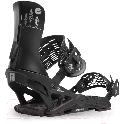 Крепления для сноуборда Now Snowboards 2023-24 Vetta (M, Black)