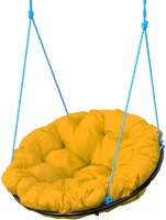 Кресло подвесное M-Group Папасан / 12039911 (желтая подушка) - 