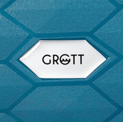 Чемодан на колесах Grott 339-314/5-22NAV (синий)