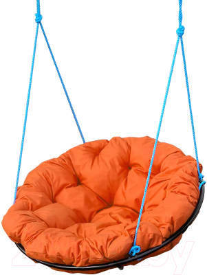 Кресло подвесное M-Group Папасан / 12039907 (оранжевая подушка)