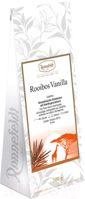 Чай листовой Ronnefeldt Rooibos Vanilla Bourbonn (100г)