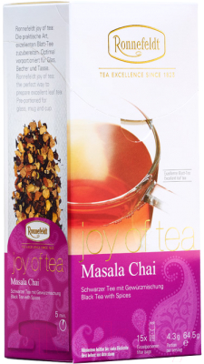 Чай пакетированный Ronnefeldt Joy Of Tea Masala Chai (15пак)