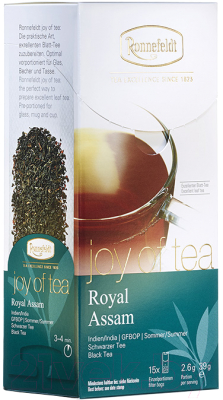 Чай пакетированный Ronnefeldt Joy Of Tea Royal Assam (15пак)