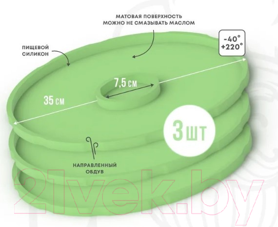 Комплект лотков для электросушилки Сам Себе Шеф 1513_p35_3_S — фото 2