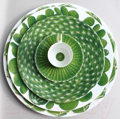 Тарелка столовая обеденная Taitu Cactus 5-5-0