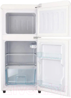 Холодильник с морозильником Harper HRF-T120M (белый)