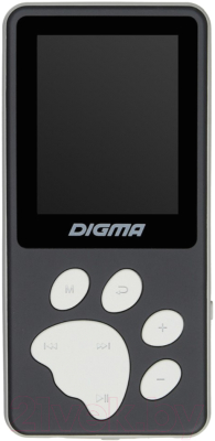 MP3-плеер Digma S4 8GB (черный/серый)