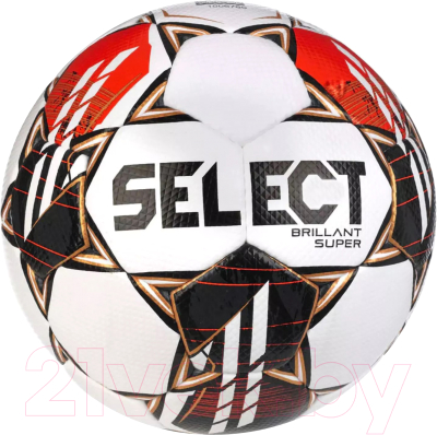Футбольный мяч Select Brillant Super V23 / 3615960100 (размер 5, белый/черный)