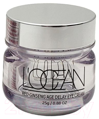 Крем для век L'ocean Red Ginseng Age-Delay Eye Cream (25г)
