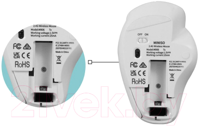 Мышь Miniso 2.4G M906 / 3002