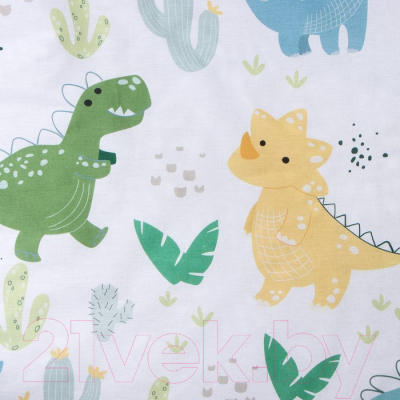 Комплект постельный для малышей Крошка Я Динозавры / 9694315