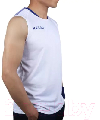 Майка спортивная Kelme Training Vest / 3891061-104 (2XL, белый)