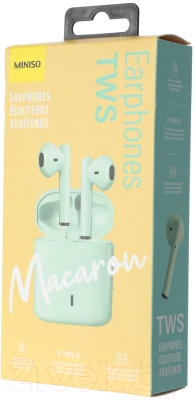 Беспроводные наушники Miniso Macaron Half In-Ear TWS 7661