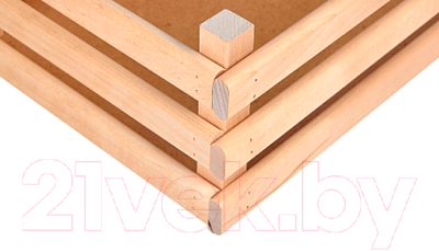 Изображение товара Набор ящиков для хранения Polini Kids Polini Home Basket / 0003151 (3шт, натуральный)