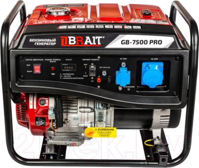 Бензиновый генератор Brait GB-7500 Pro