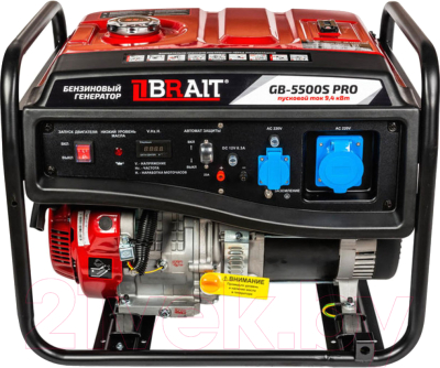 Бензиновый генератор Brait GB-5500S Pro