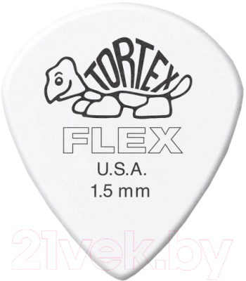 Набор медиаторов Dunlop Manufacturing 468P1.5 Tortex Flex Jazz III 1.5