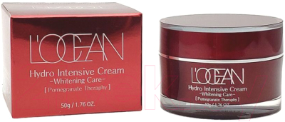 Крем для лица L'ocean Hydro Intensive Cream Pomegranate Therapy Whitening Care (50г)