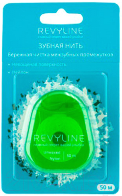 Зубная нить Revyline Невощеная 6415 (50м)