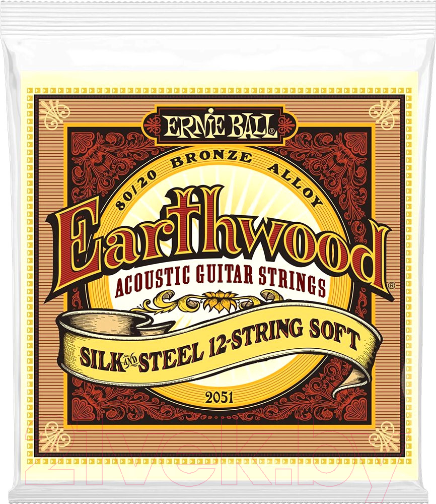 Струны для 12-струнной гитары Ernie Ball 2051 9-46