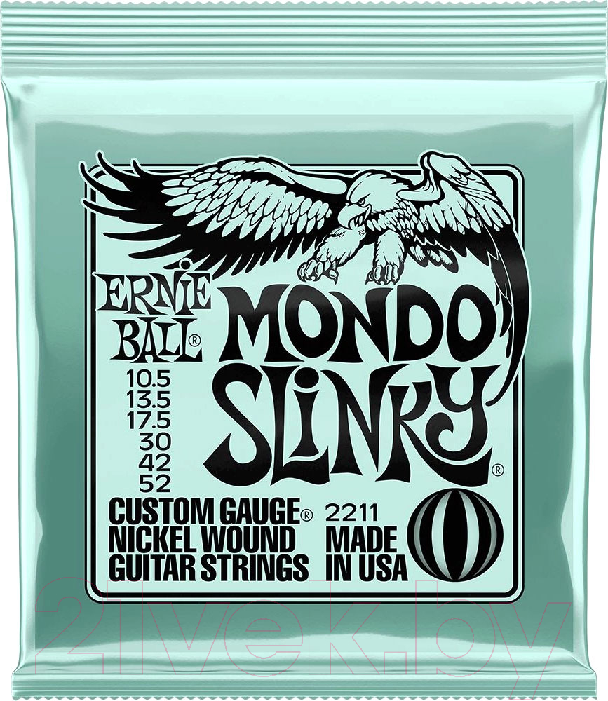 Струны для электрогитары Ernie Ball 2211 10.5-52